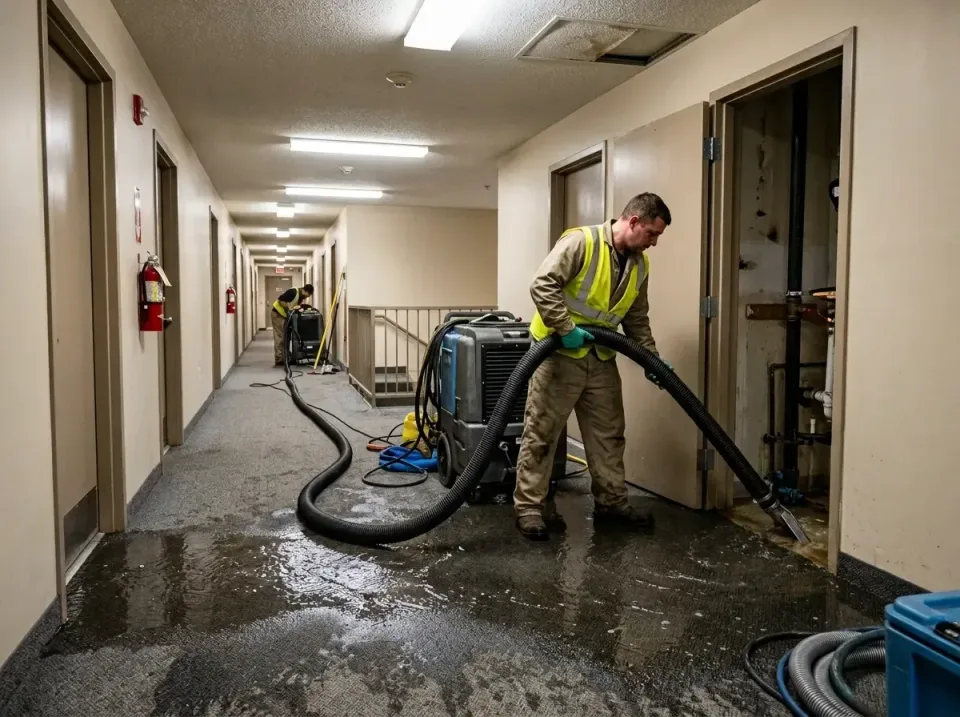 multi-unit-apartment-hallway-f-005 — frequently asked questions, Emergency Burst Pipe Water Extraction & Removal in Seminole…